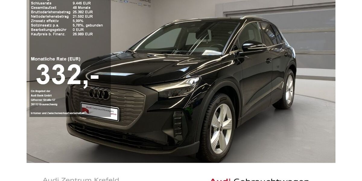 Audi Q4 e-tron 39.783 km 26.987 &euro; Krefeld 47805
