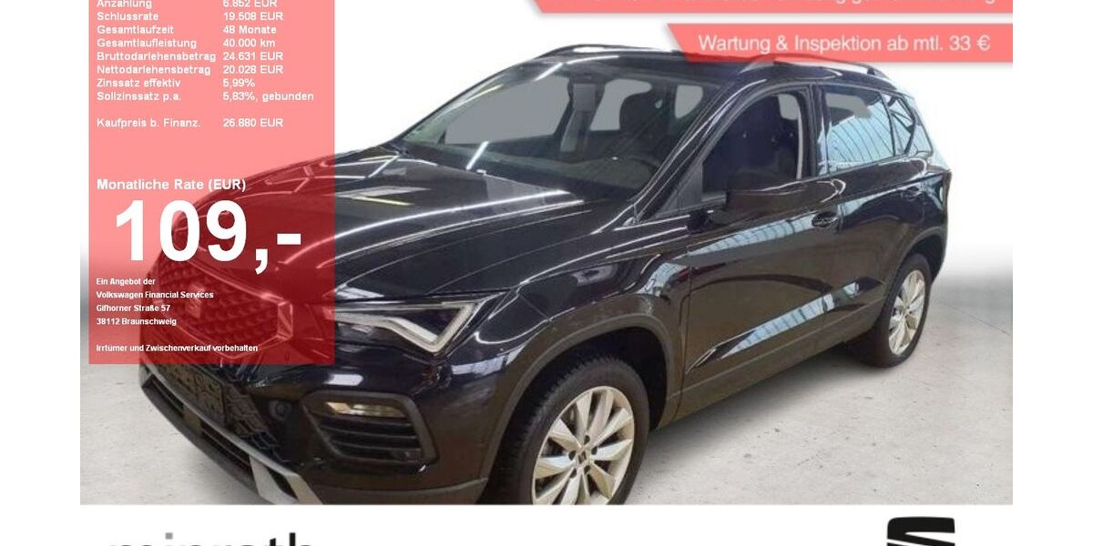 Seat Ateca 19.761 km 26.380 &euro; Moers-Hülsdonk 47441