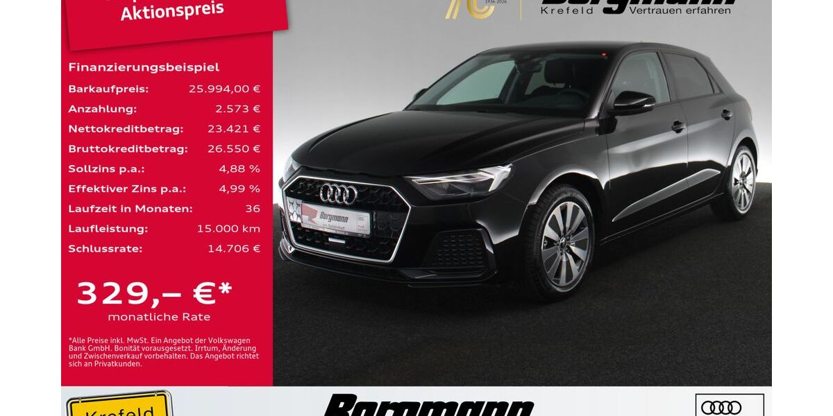 Audi A1 1.022 km 25.994 &euro; Krefeld 47803