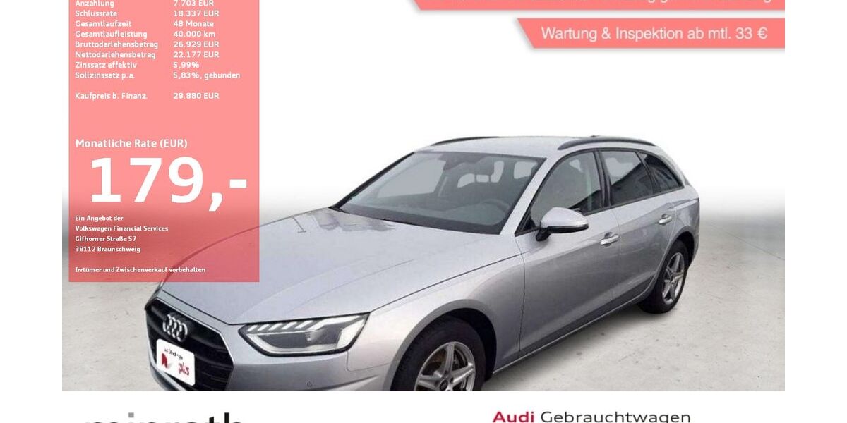 Audi A4 16.625 km 29.630 &euro; Moers-Hülsdonk 47441
