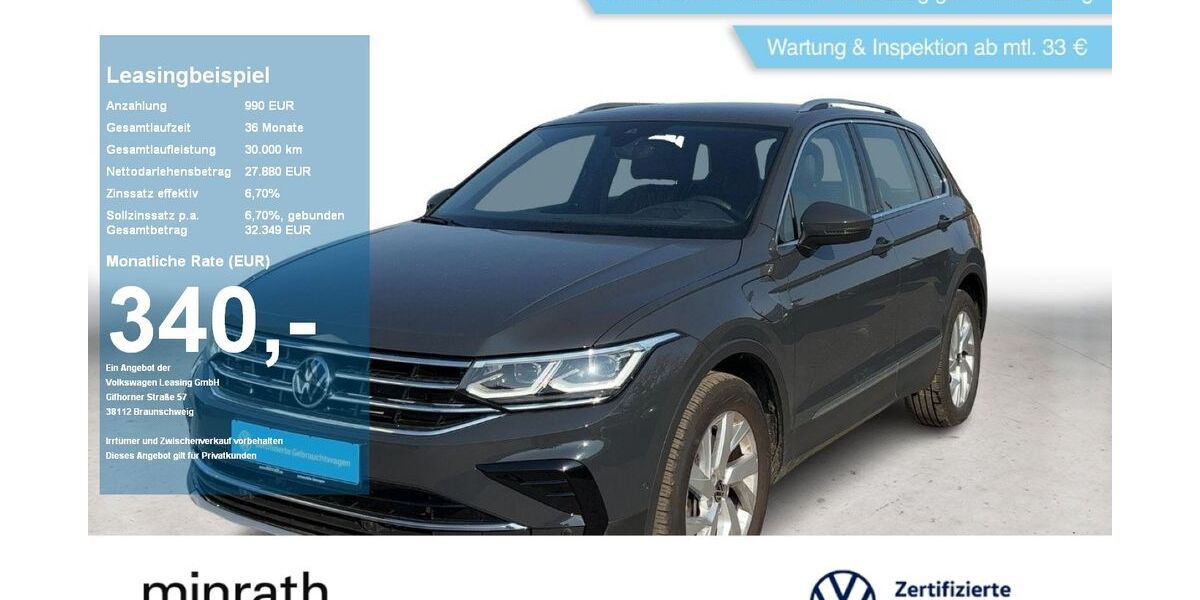 VW Tiguan 22.292 km 26.880 &euro; Geldern 47608