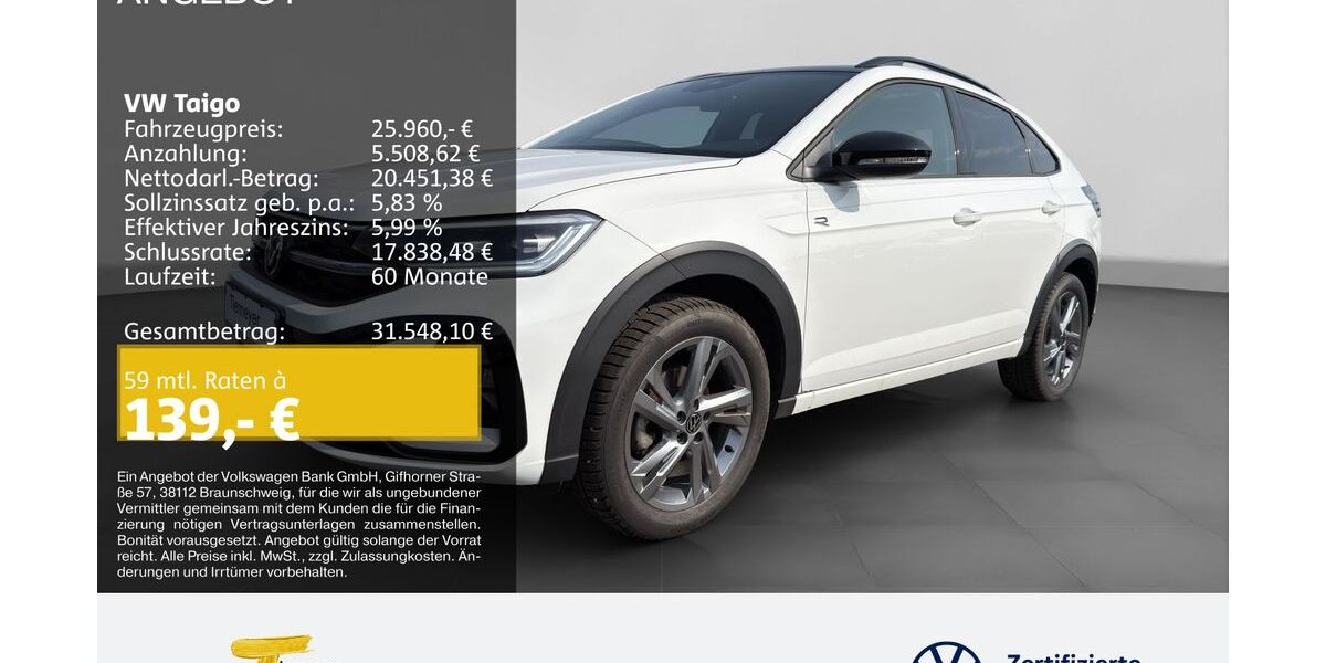 VW Taigo 11.246 km 25.460 &euro; Duisburg 47059