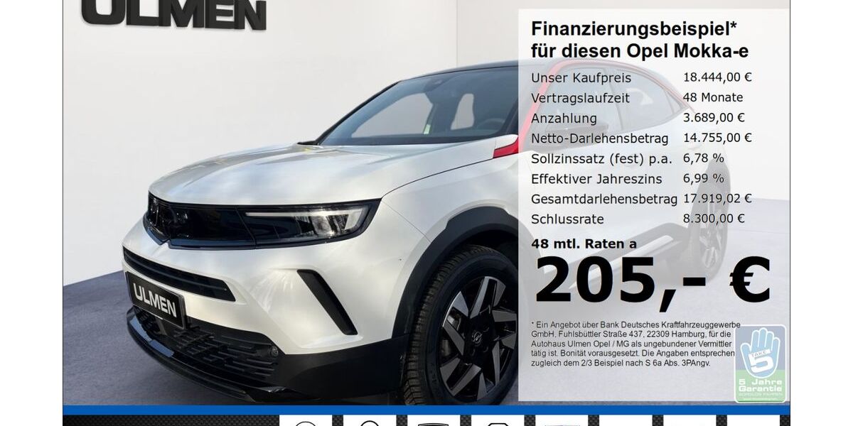 Opel Mokka-e 26.035 km 17.999 &euro; Düsseldorf 40231