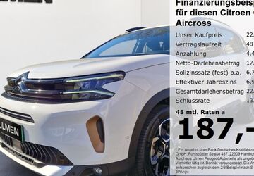 Citroen C5 Aircross 18.440 km 22.480 &euro; Düsseldorf 40233