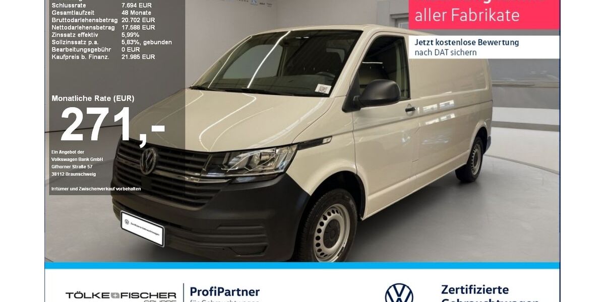 VW T6 Transporter 93.106 km 20.479 &euro; Krefeld 47805