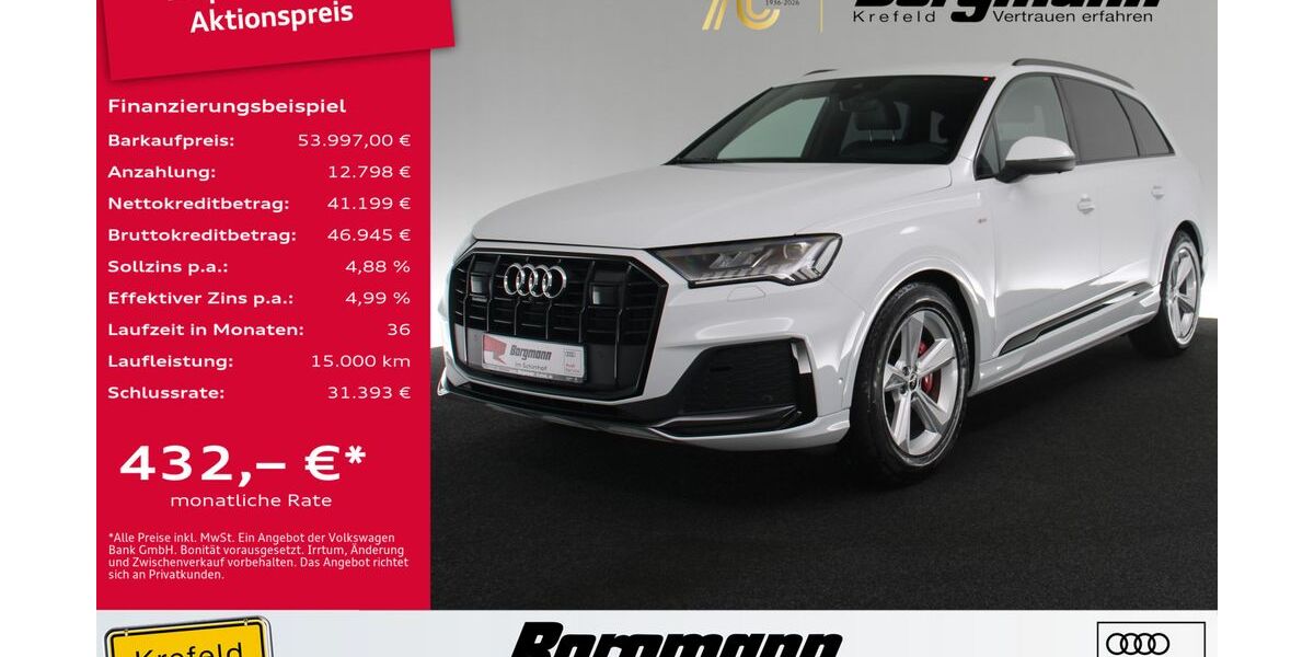 Audi Q7 72.209 km 53.997 &euro; Krefeld 47803
