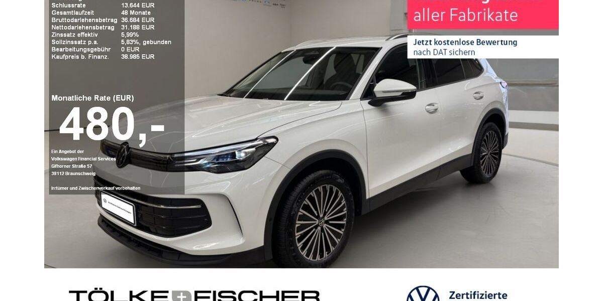 VW Tiguan 7.237 km 38.985 &euro; Krefeld 47805