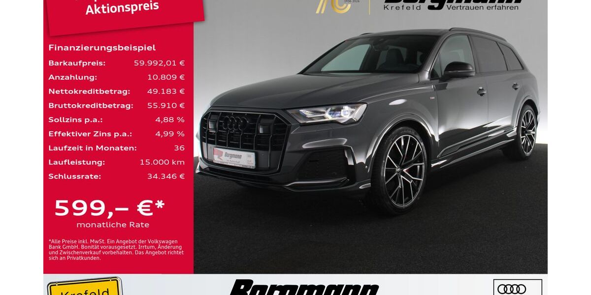Audi Q7 92.315 km 59.992 &euro; Krefeld 47803