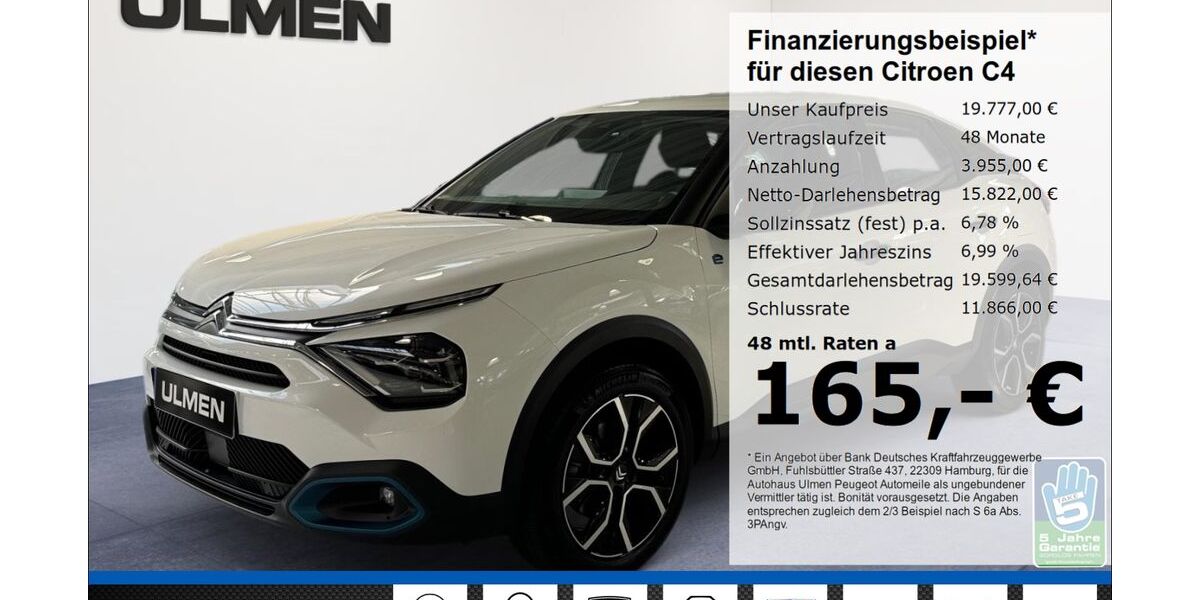 Citroen C4 20.865 km 18.850 &euro; Düsseldorf 40233