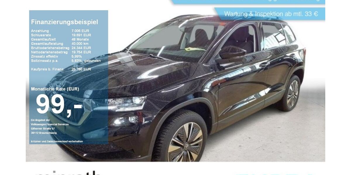 Skoda Karoq 20.517 km 26.760 &euro; Geldern 47608