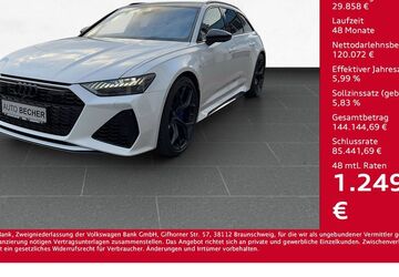 Audi RS6 4.000 km 149.930 &euro; Wesel 46485