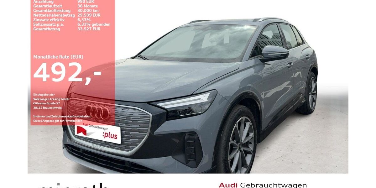Audi Q4 e-tron 98.898 km 28.509 &euro; Moers-Hülsdonk 47441