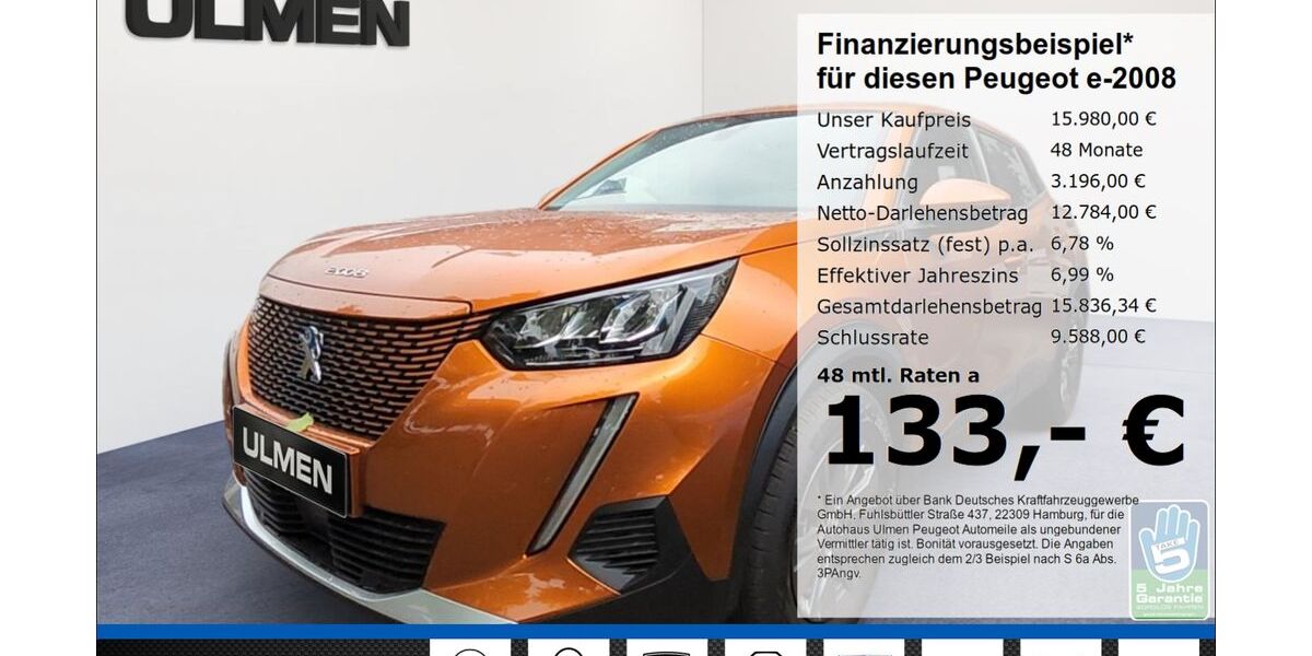 Peugeot 2008 32.135 km 15.980 &euro; Düsseldorf 40233
