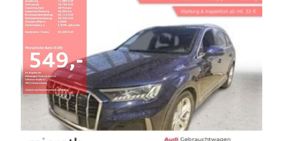 Audi Q7 93.916 km 49.450 &euro; Moers-Hülsdonk 47441