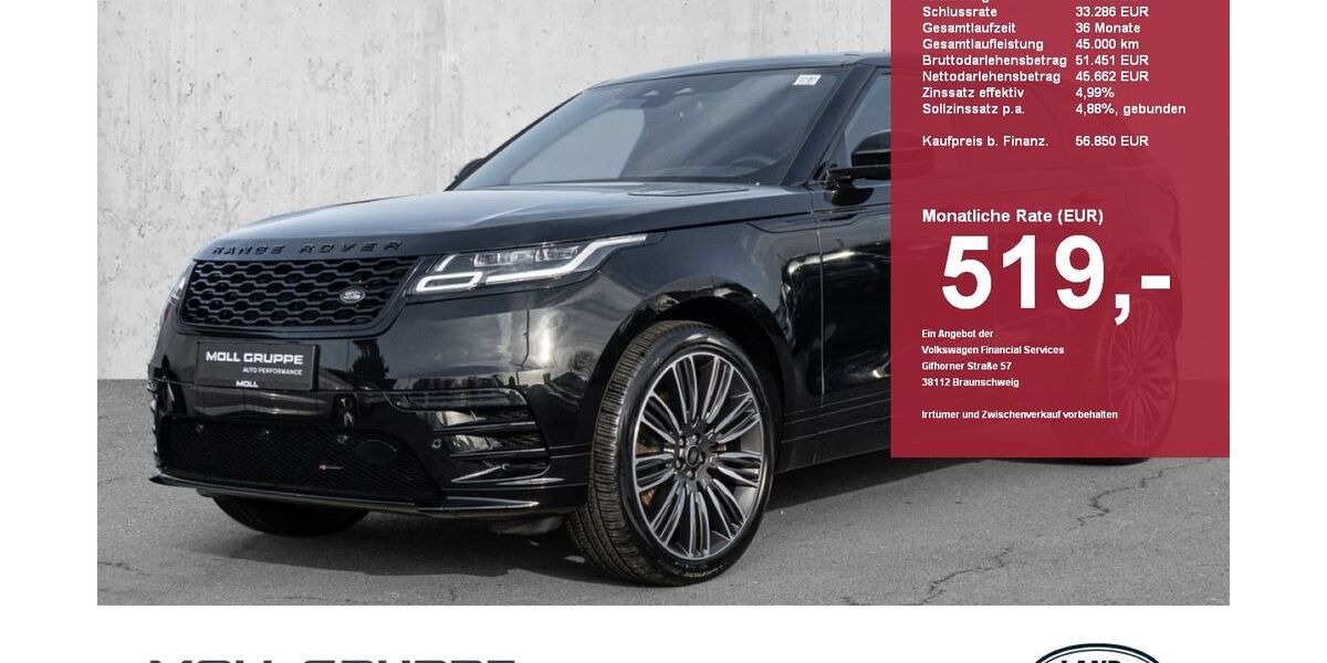 Land Rover Range Rover Velar 26.583 km 56.850 &euro; Düsseldorf 40474