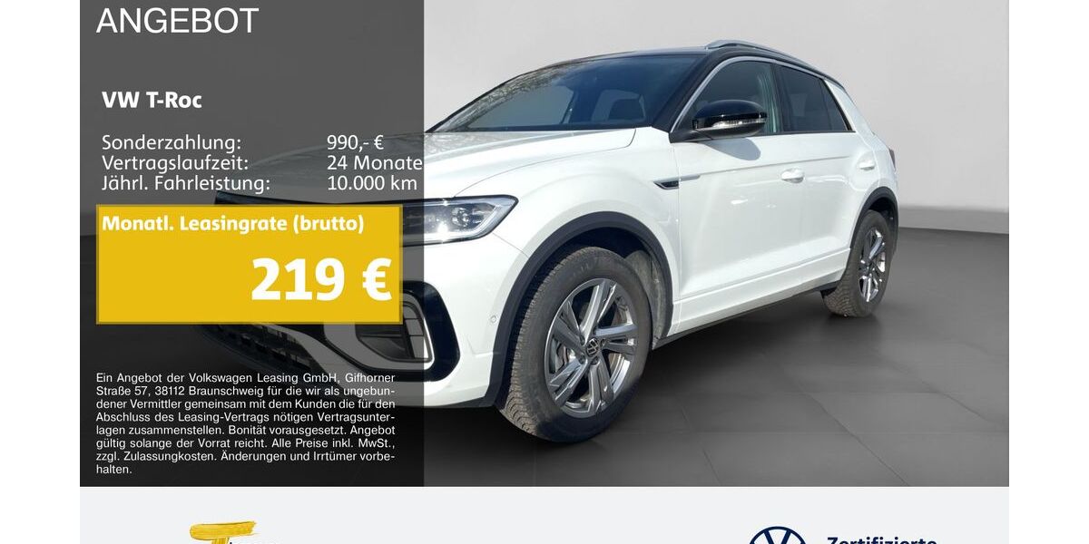 VW T-Roc 25.631 km 28.870 &euro; Duisburg 47059