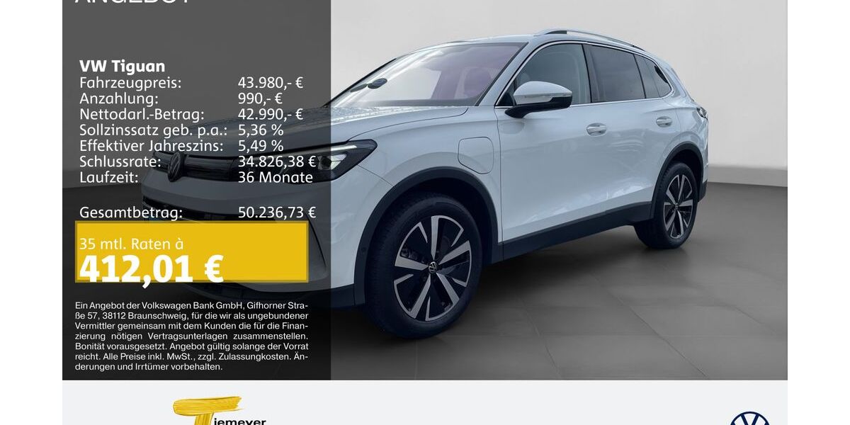 VW Tiguan 12.999 km 38.440 &euro; Duisburg 47059