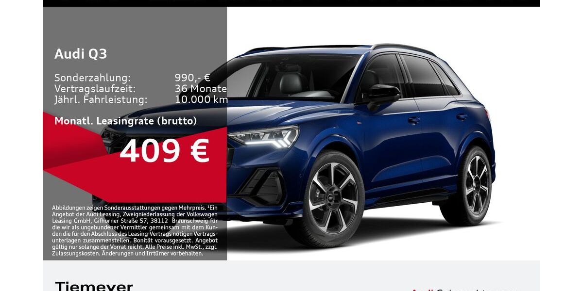 Audi Q3 6.395 km 45.790 &euro; Oberhausen 46047