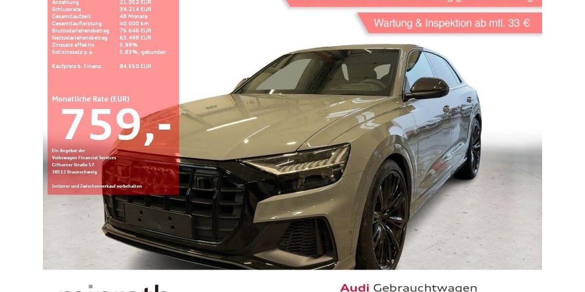 Audi SQ8 14.775 km 84.050 &euro; Moers-Hülsdonk 47441
