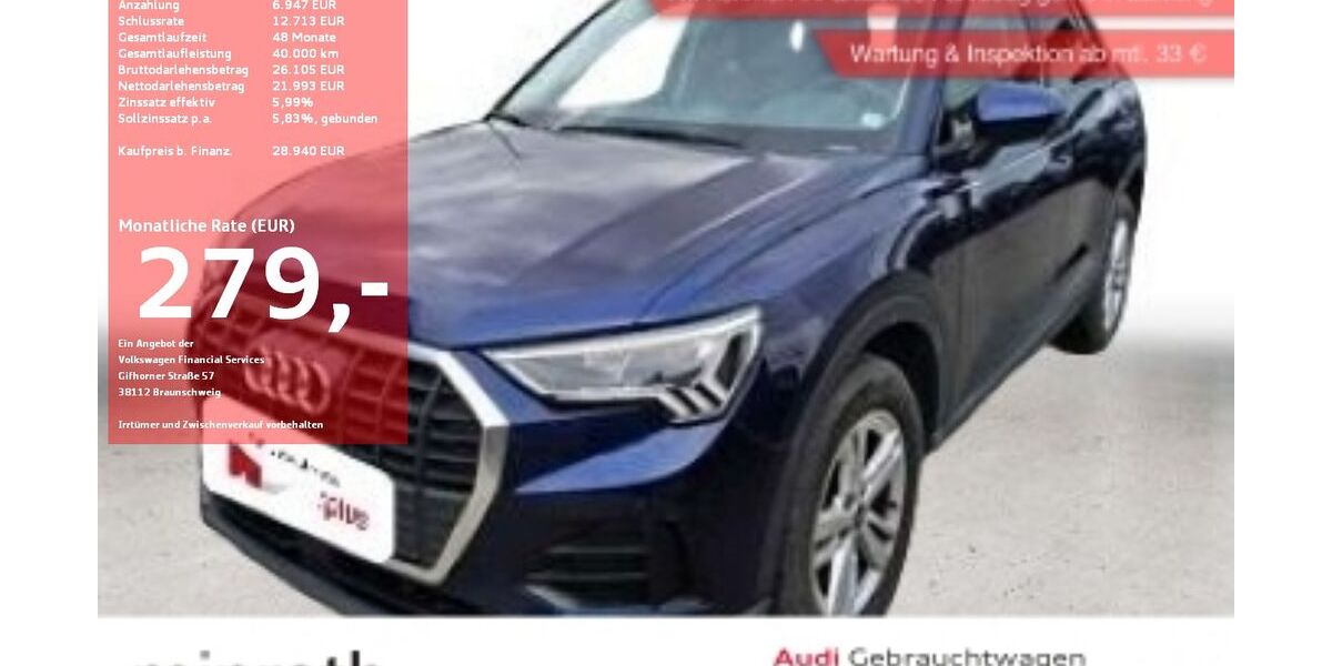 Audi Q3 16.115 km 26.940 &euro; Moers-Hülsdonk 47441