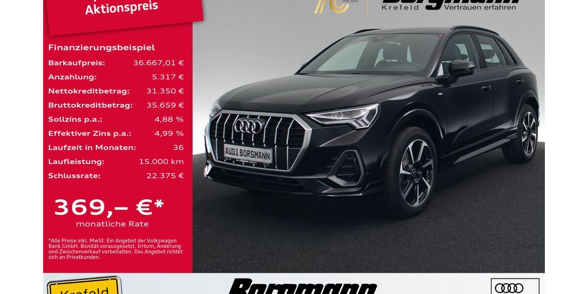 Audi Q3 20.720 km 33.771 &euro; Krefeld 47803