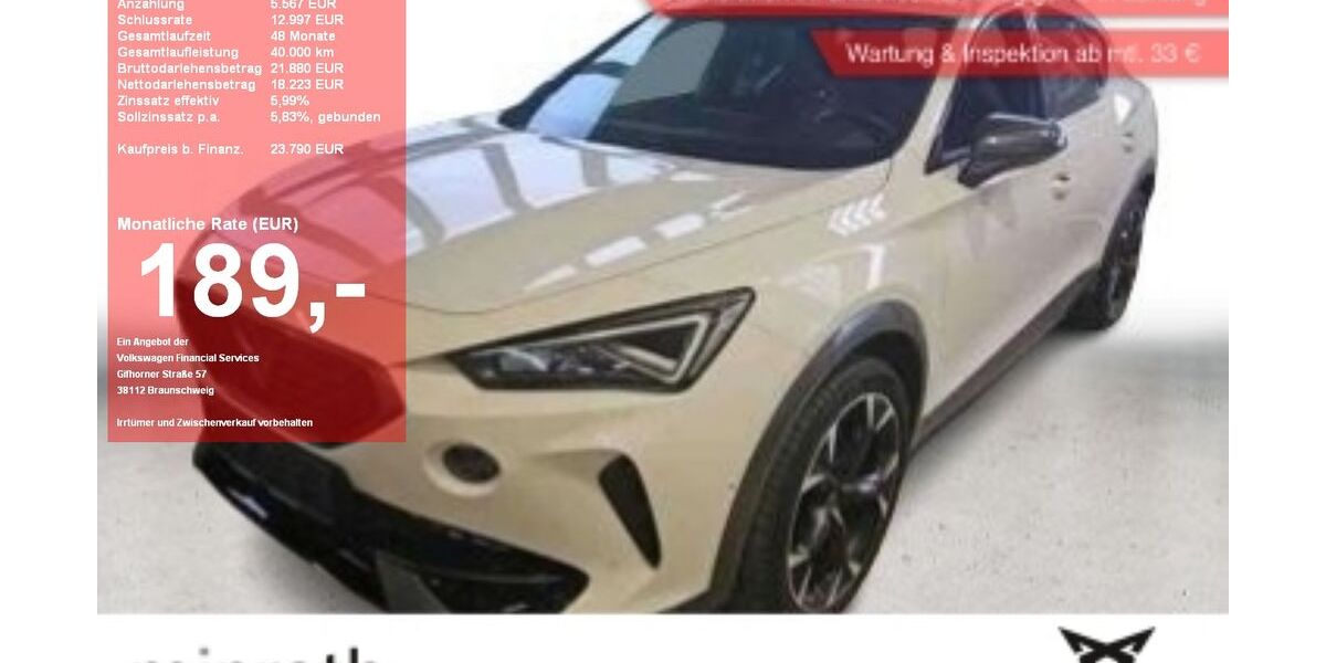 Cupra Formentor 90.008 km 23.530 &euro; Moers-Hülsdonk 47441