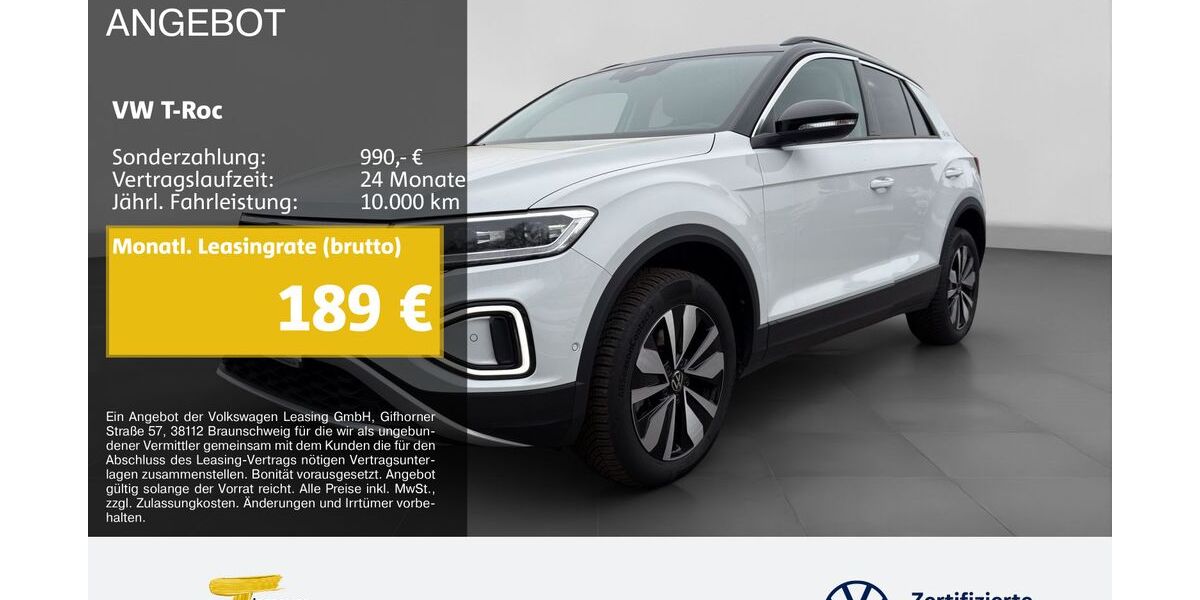 VW T-Roc 19.709 km 28.140 &euro; Duisburg 47059