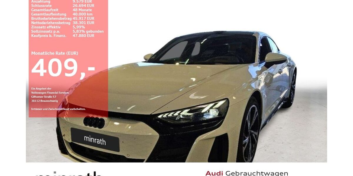 Audi e-tron GT 60.086 km 47.870 &euro; Moers-Hülsdonk 47441