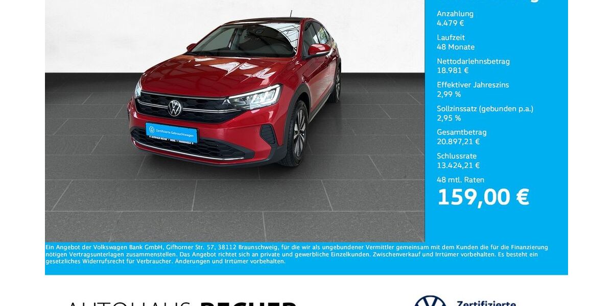 VW Taigo 8.093 km 23.460 &euro; Wesel 46485