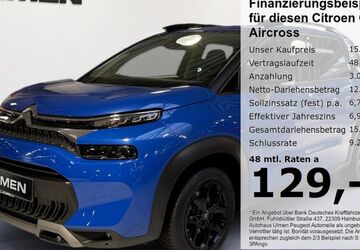 Citroen C3 Aircross 38.958 km 15.450 &euro; Düsseldorf 40233