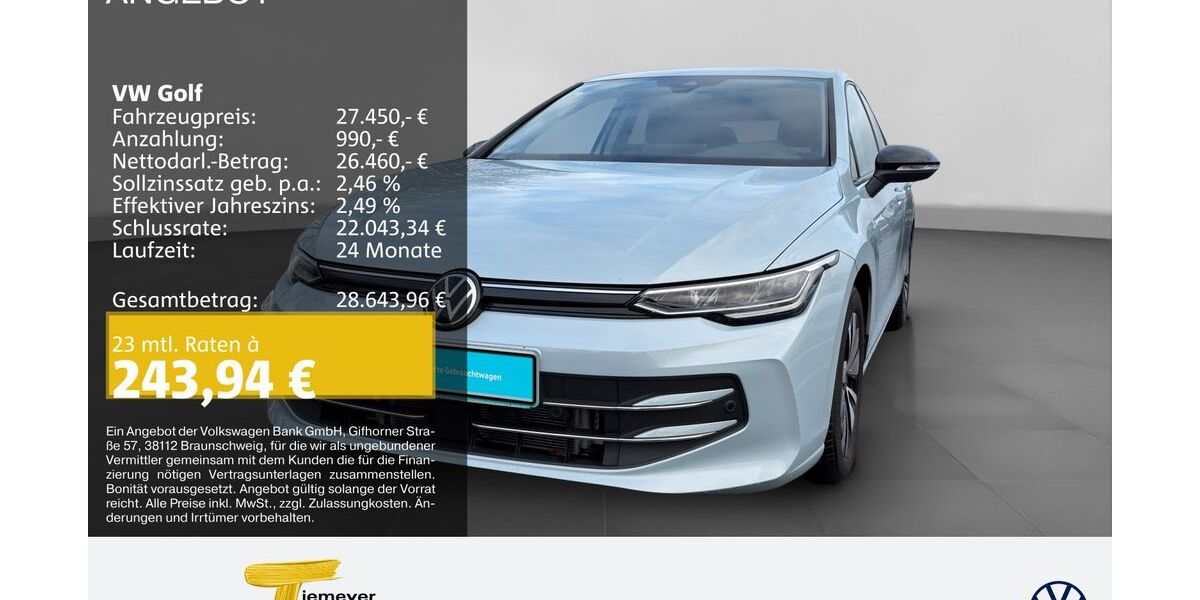 VW Golf 7.655 km 27.450 &euro; Duisburg 47059