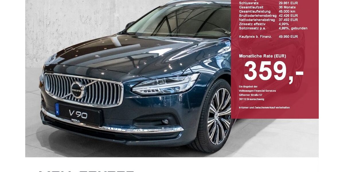 Volvo V90 5.500 km 43.950 &euro; Düsseldorf 40549