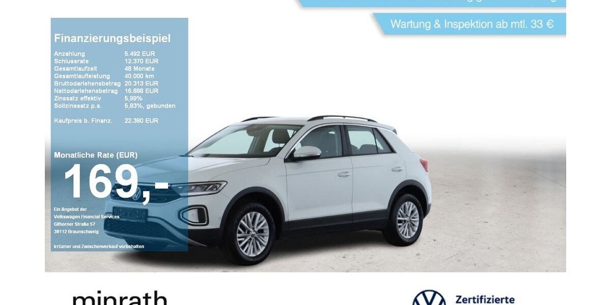 VW T-Roc 87.736 km 21.880 &euro; Moers 47441