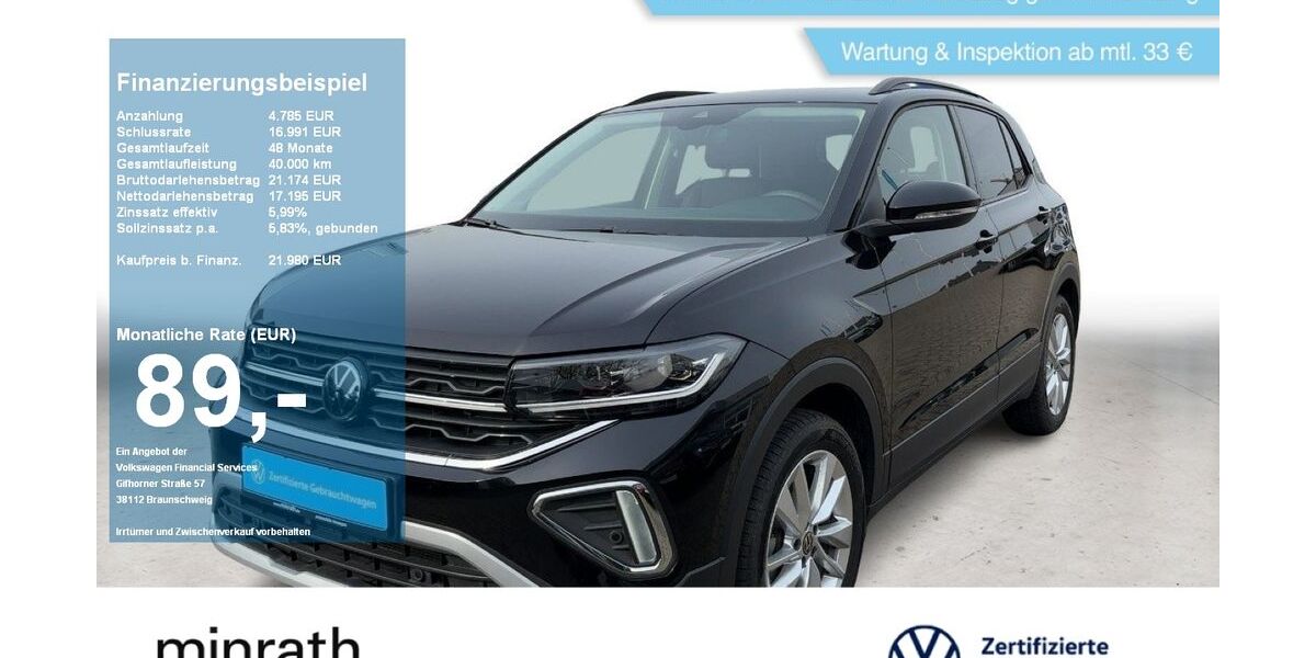 VW T-Cross 14.383 km 21.730 &euro; Geldern 47608