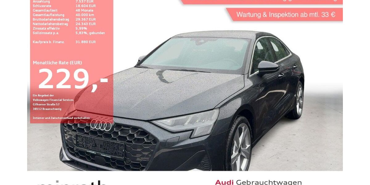 Audi A3 27.577 km 31.880 &euro; Moers-Hülsdonk 47441