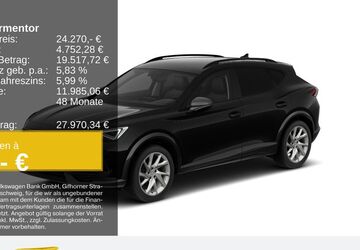 Cupra Formentor 59.804 km 24.270 &euro; Duisburg 47059