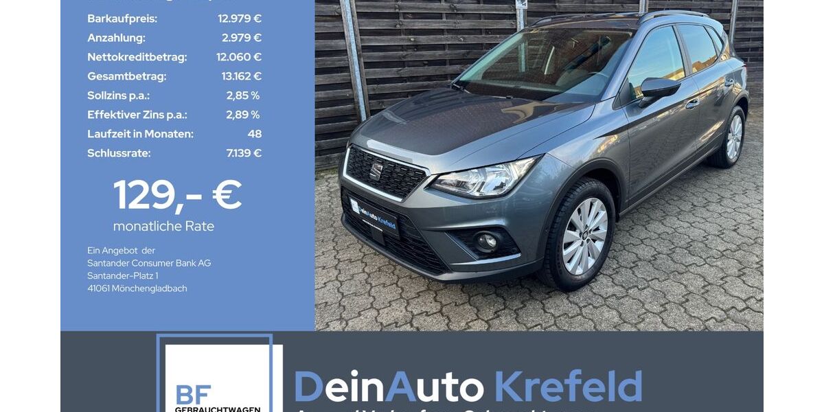 Seat Arona 96.440 km 12.495 &euro; Krefeld 47839
